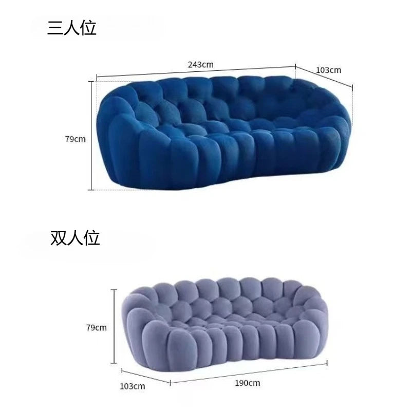 Compressed Vacuum Sofa,comfortable Double and Triple Sofa,lazy Sofa Bed, Sports Style Sofa,one-piece Cutting Sponge,customizable