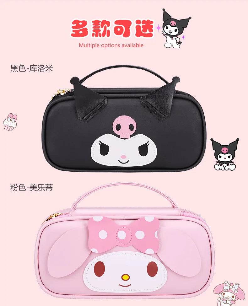 School Supplies Kawaii Pencil Case Stationery for Girls Pupil Cute Writing Bag Sanrio Kuromi Cinamoroll My Melody Student Kids - AIAZ