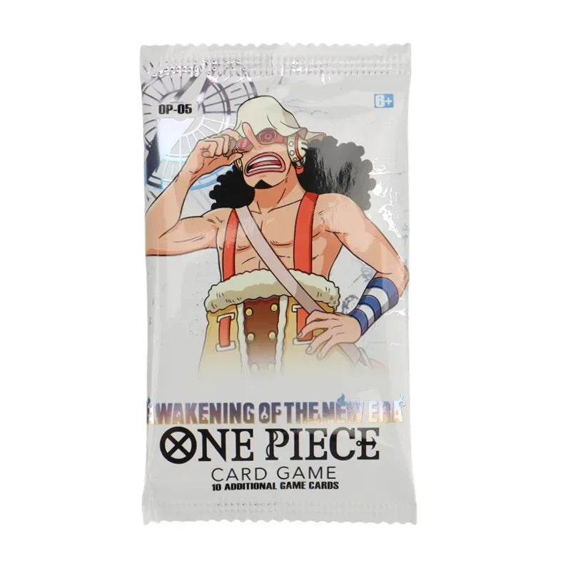 40/300Pcs Anime ONE PIECE card TCG OP-05 Luffy Zoro Shanks Trading Collection Card for Children Gift Toys - AIAZ