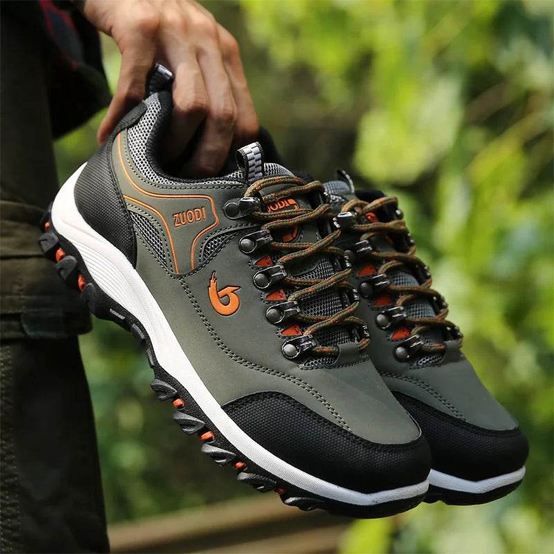 Men Shoes Leather Casual Shoes For Men Sneakers Spring Autumn Winter Shoes For Male Tennis Lightweight Walking Shoes - AIAZ