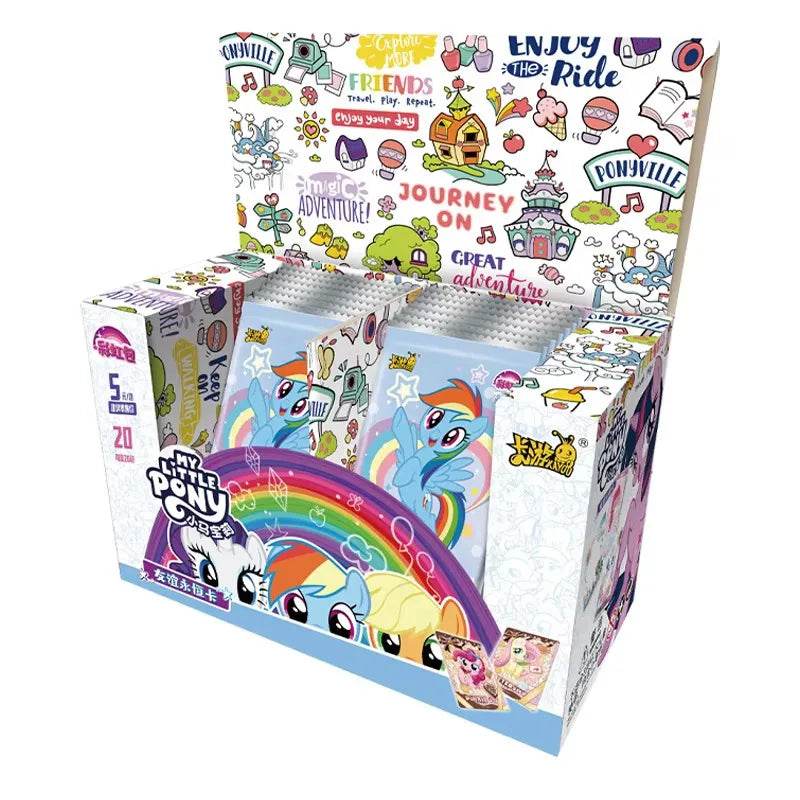 KAYOU Genuine My Little Pony Card Cute Funny Party Friendship Eternal Cards SGR Princess Anime Game Collectible Cards Toys Gifts - AIAZ