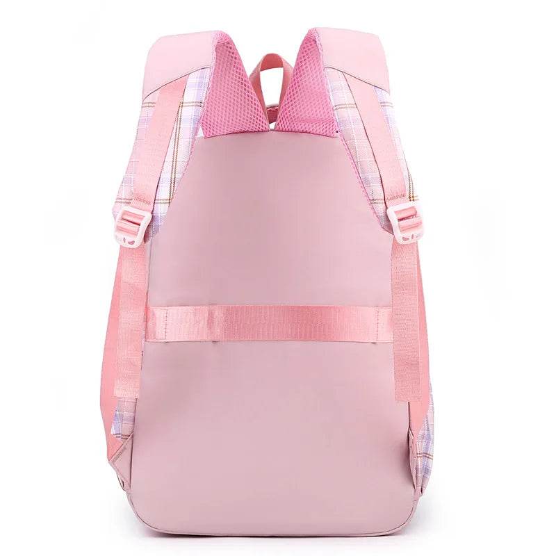 Stitch School Bags High School Student Backpack Female Large Capacity Junior High School Laptop Mochila Escolar - AIAZ