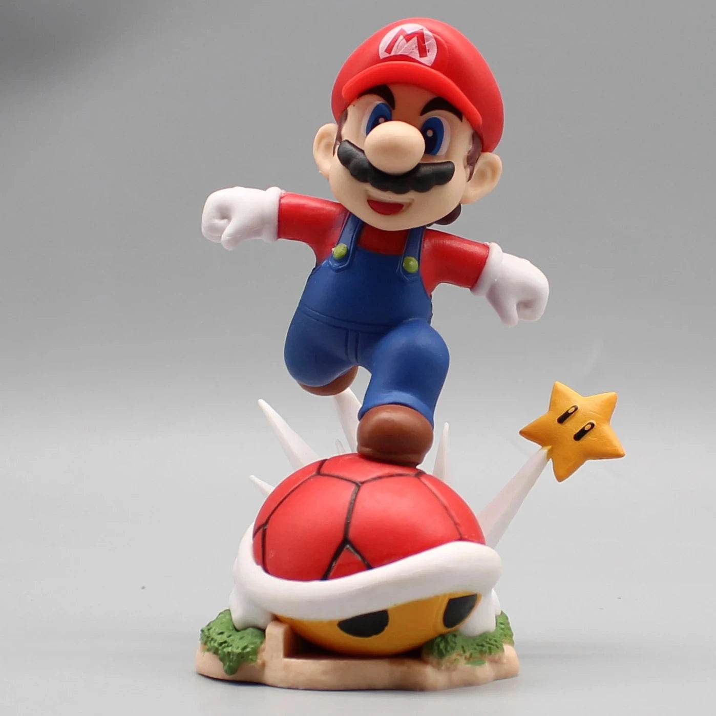 Super Mario Anime Figure Cartoon Grand Running Mario Bros anime Action Figurine PVC Statue Model Collection Desk Doll Toy Gifts - AIAZ