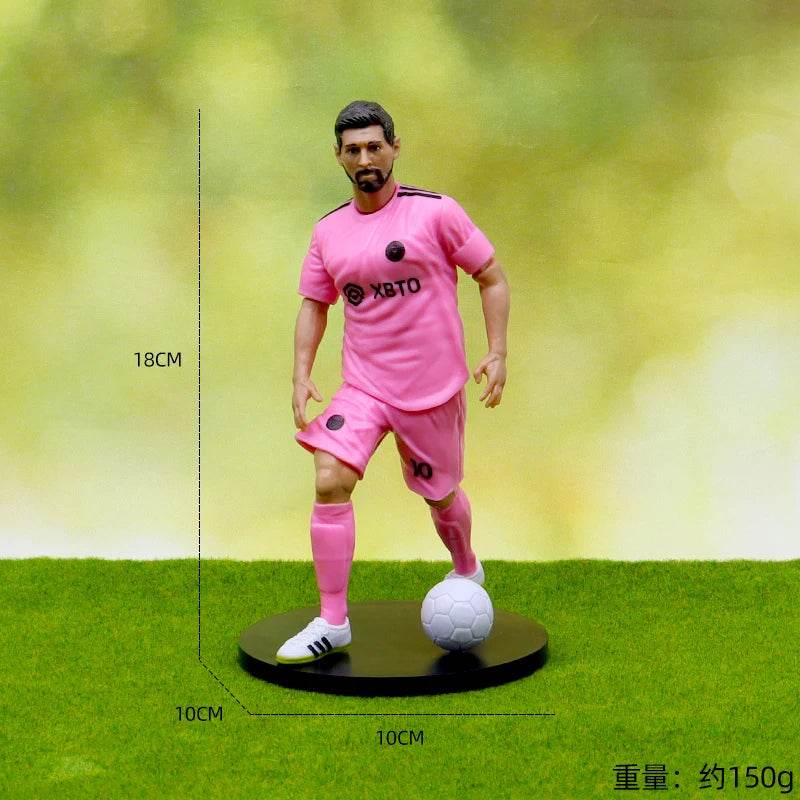 C.Ronaldo Messi Mbappe star of football figurines, fan supplies, and souvenirs for Real Madrid and Barcelona - AIAZ