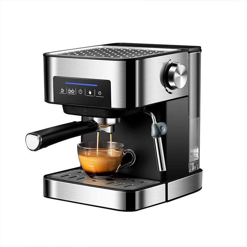 20 Bar Italian Espresso Machine Semi-automatic Make milk foam Coffee Machine High-pressure Extraction Espresso Coffee Maker