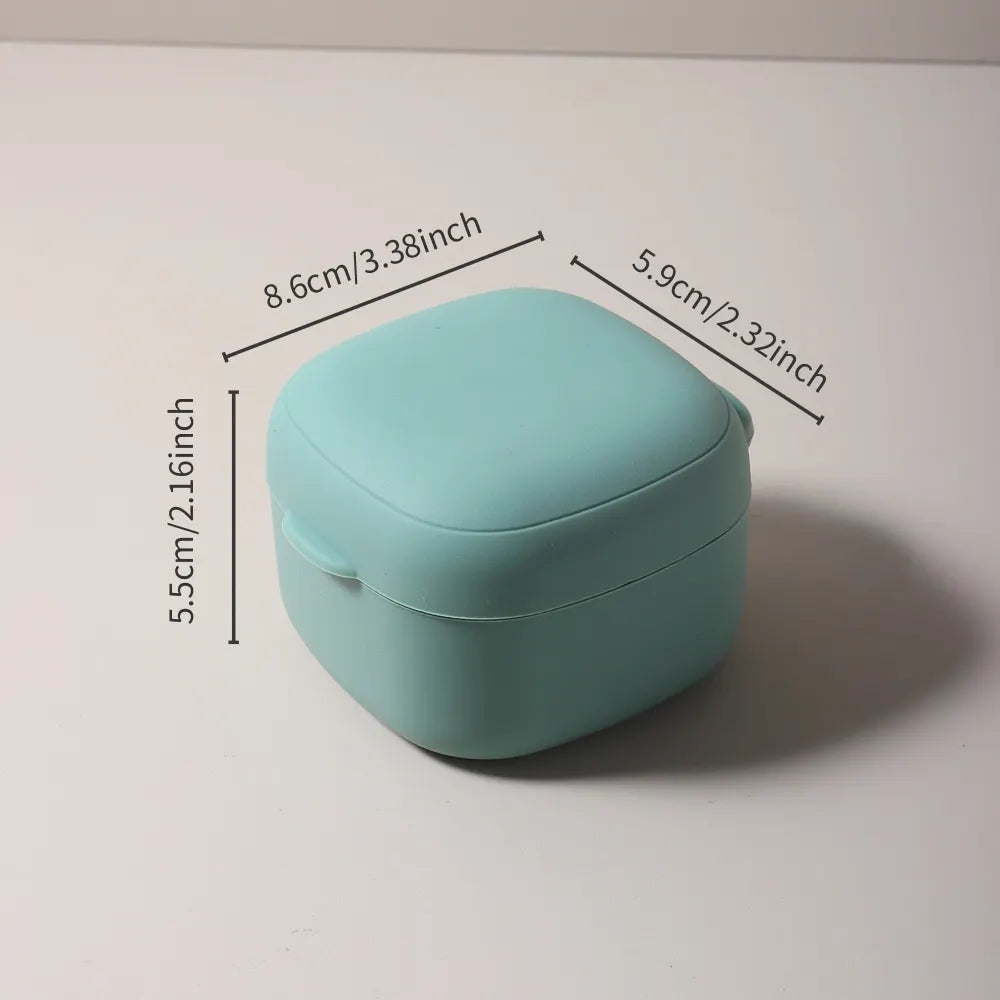 New arrival Hot Sell thick  Baby Pacifier Case food storage box Silicone Nipple Cover for infant