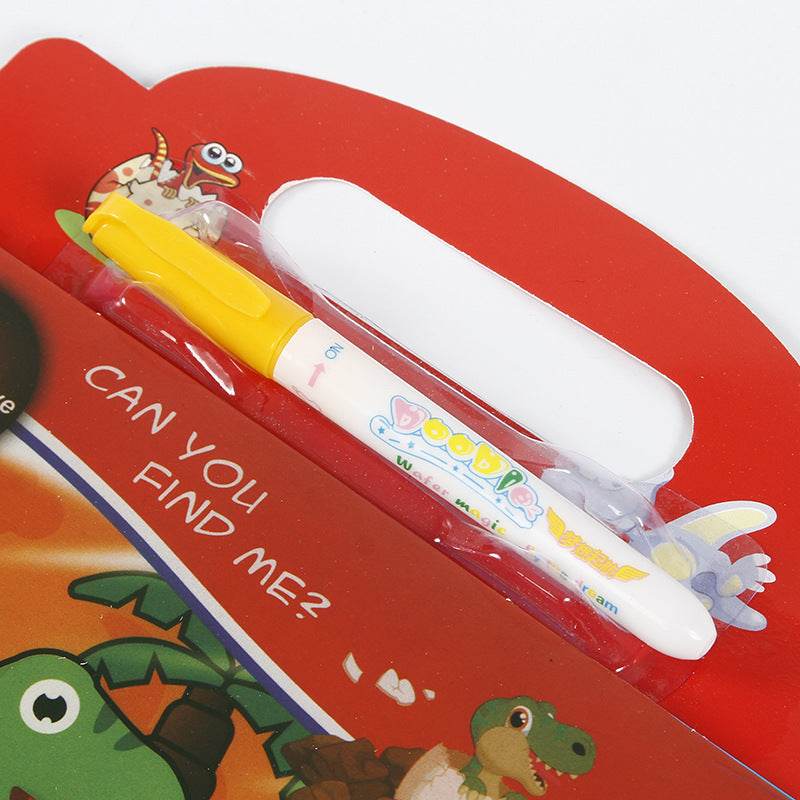Magical Water Painting Book Toddler Early Education Toys Reusable Magic Drawing Coloring Book for Kids Children Montessori Toys - AIAZ