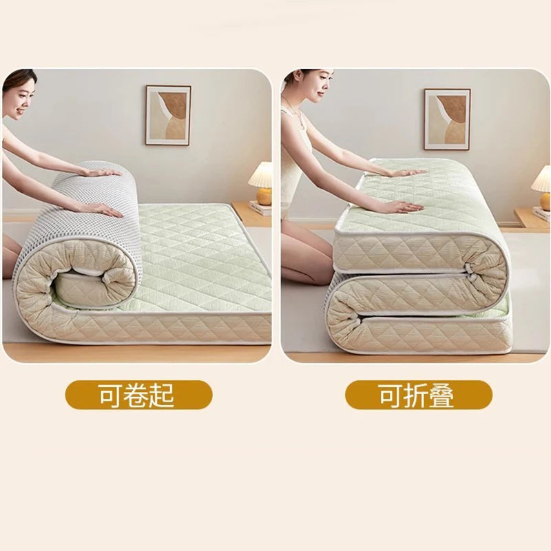 Coconut mattress hard cushion home bedroom latex soft mat tatami summer memory cotton thickened 1.5 m mat