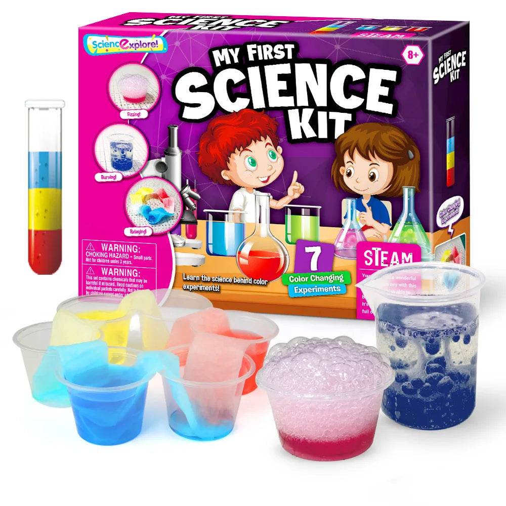 9 SET Science Experiment Kit Magic Science TOY Handmade DIY Soap Puzzle STEM TOYS for Kids Funny Science experiment Explore Gift - AIAZ
