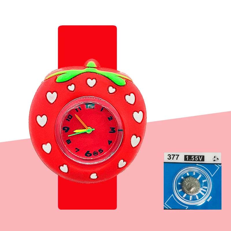 Baby Birthday Gift Children Toys Watches Cartoon Animal Dial Bracelet Kids Watches for Boy Girl 2-15 Years Old Child Clock - AIAZ