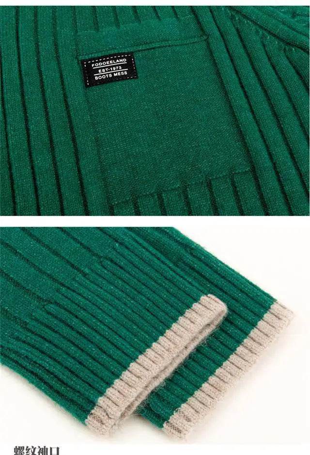 Knitted Cardigan Women's Coat 2025 Autumn Winter New Long sleeved Casual Zipper Sweaters Outwear Female Short Knitt Jacket - AIAZ