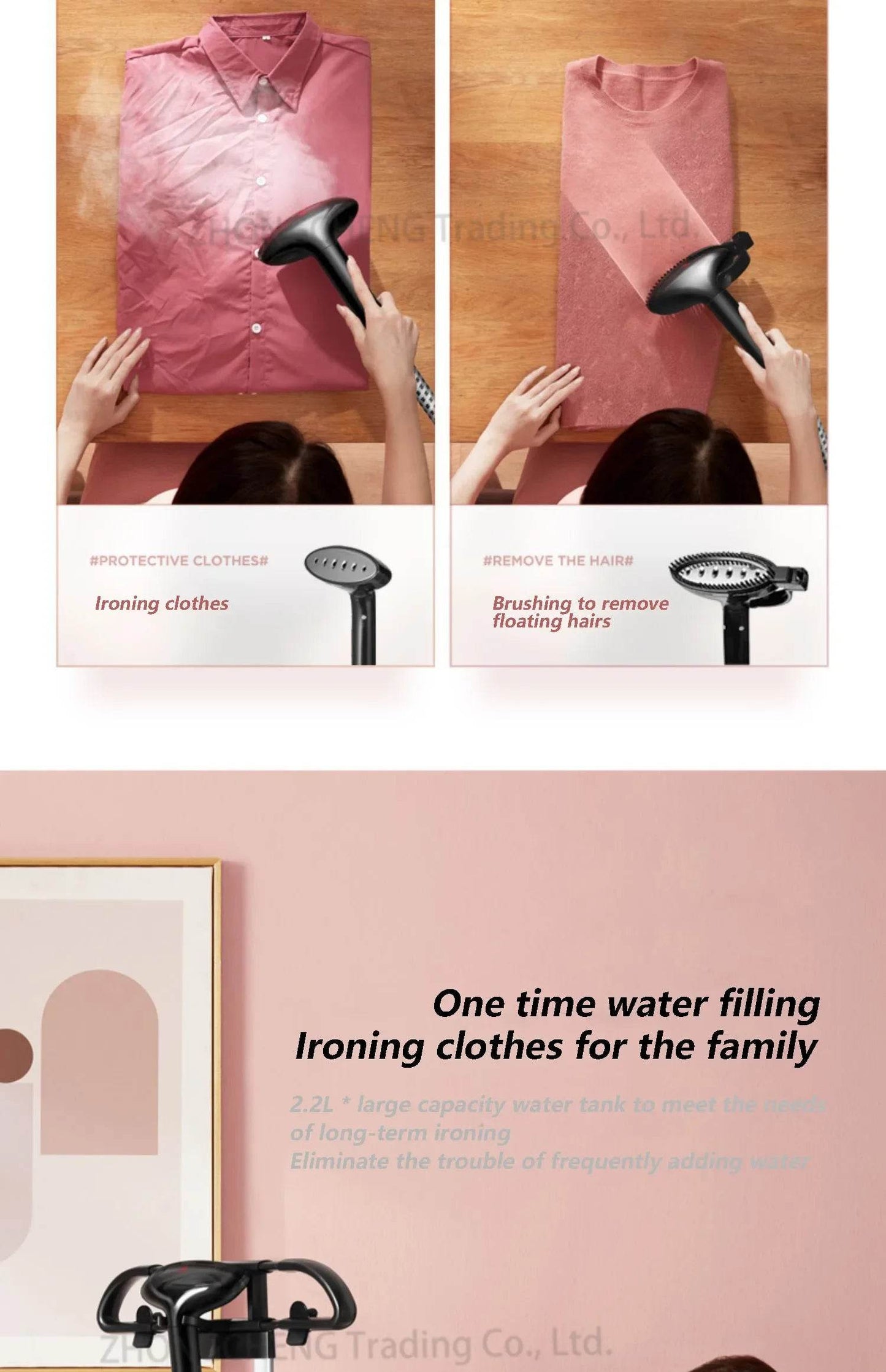 Desktop Electric Garment Ironing Machine Household Iron Ironing Clothes Ironing Machine Commercial Clothing Store Official Flags - AIAZ