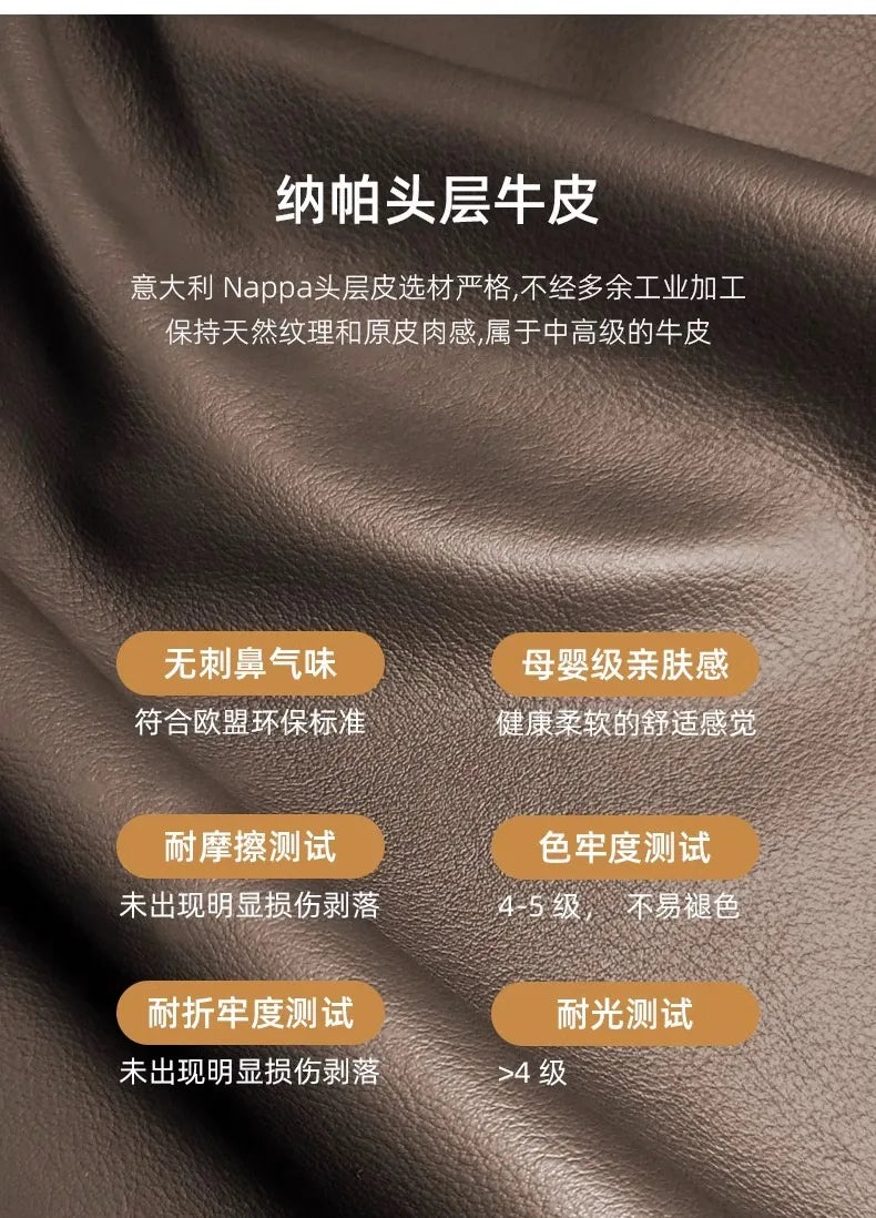 Comfortable Adult Sofa Simple Modern Leather Italian Light Luxury Sofas Business Reception Designer Sillon Cama Home Furniture