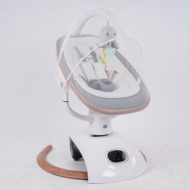 Electric Baby Rocking Chair Newborn Baby Sleep Rocking Bed Multi-mode Baby Cradle Electric Children's Swing