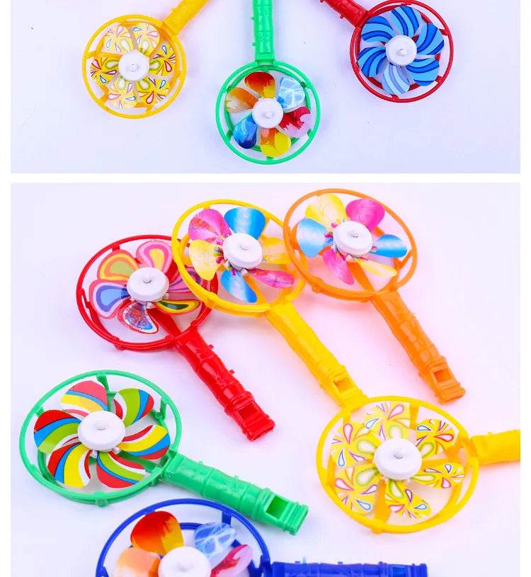 10-30 Pcs Kids Party Favors Bulk Toys Gift Kids Whistle Windmill Toy Pinata Stuffing Carnival Prizes Boys Girls Birthday Gifts - AIAZ