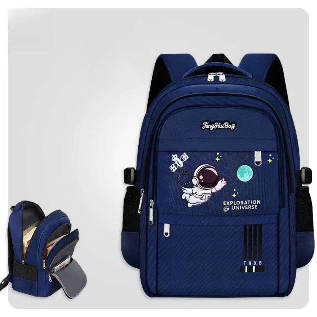 2025 New Backpack for Students Children with Large Capacity and High Aesthetic Value. Ins Lightweight Backpack for Space Boys - AIAZ
