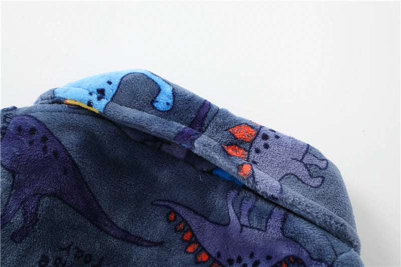 Soft Children Flannel Pajamas Autumn and Winter Pajamas for Girl Warm Kids Bathrobe Boy Sleepwear Family Matching Homewear 4-16Y