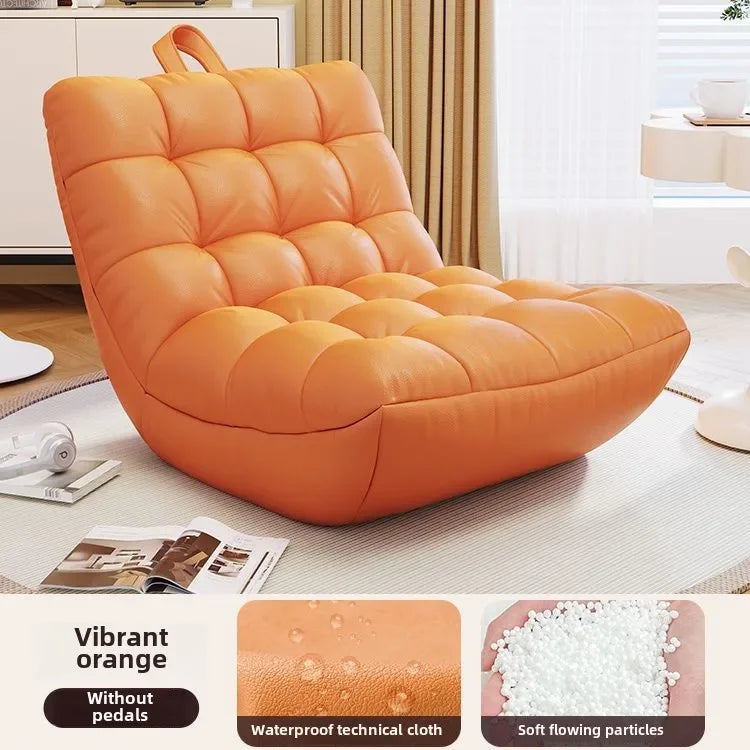 Solo Sofa Lazy Couch Tatami Living Room Bedroom Lovely Leisure Single Chair  Balcony Rocking Chair  Sofa Bed Reading Chair