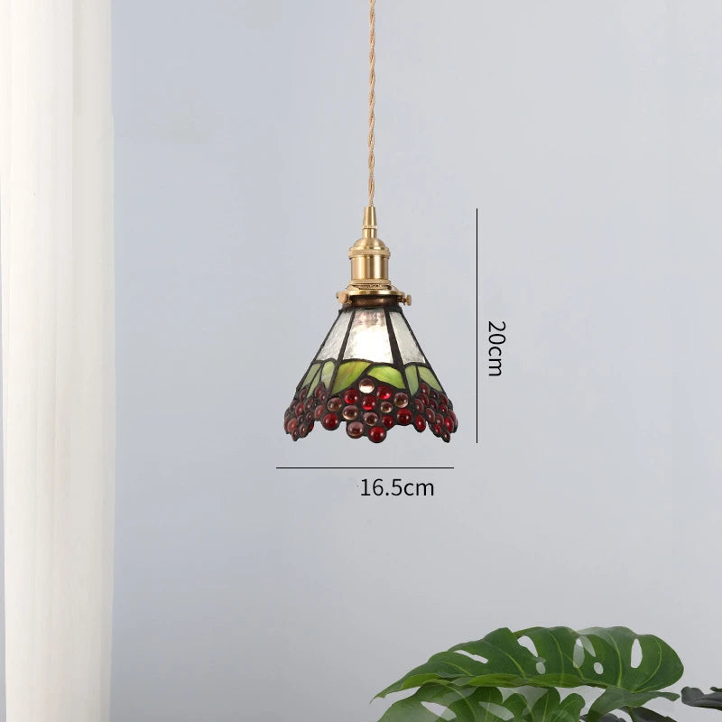 IWHD 2022 NEW Nordic Glass LED Pendant Lights Fixtures Copper Bedroom Dinning Room Restaurant Modern Hanging Lamp Lighting