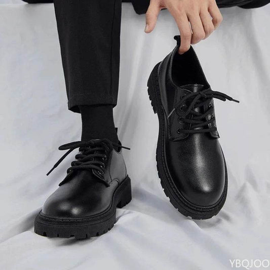 Men Business Shoes Spring Autumn New Formal Leather Shoes Casual Fashion Sports Shoes Social Elegance Trendy Flat Shoes Zapatos - AIAZ