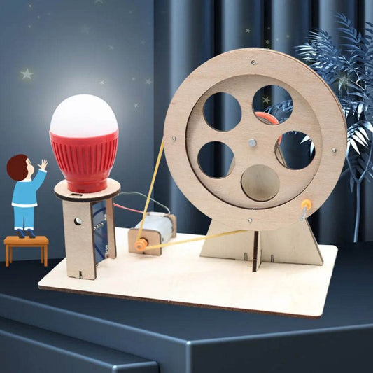 Toys for children robot science Creative Inventions Motor Ability Of Children Active Thinking DIY Electronic Kit Technology Toys - AIAZ