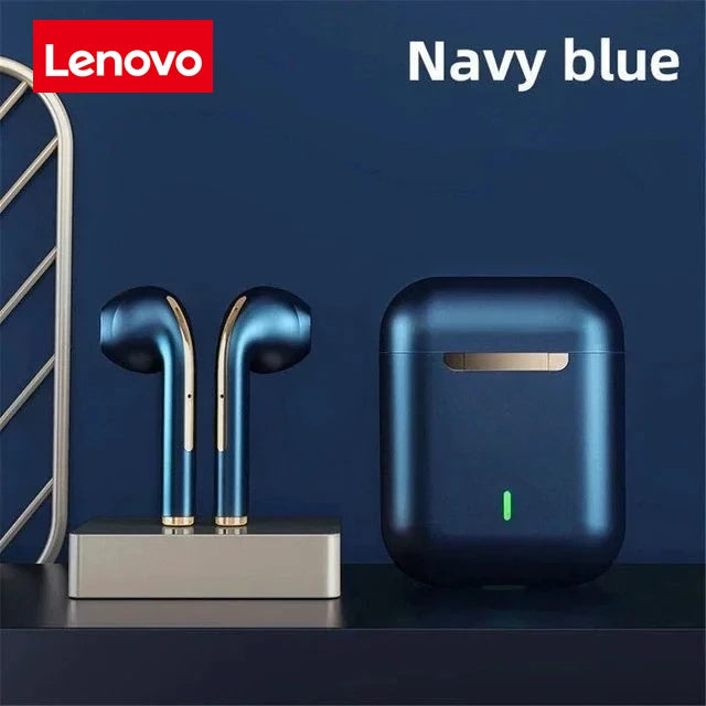 Lenovo Wireless Earbuds Bluetooth Earphones Noise-Cancelling Gaming Headset True Wireless Stereo Earbuds Hands-Free Earbuds