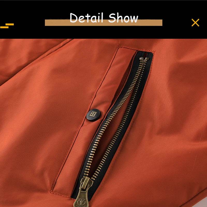 2025 Winter Men Outdoor Windproof Fleece Warm Travel Jacket Men Hooded Casual Fashion Style Zipper Pocket Jacket Male Coat Tops - AIAZ