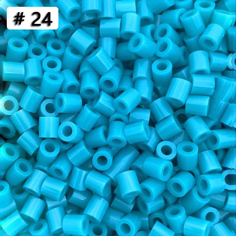 5MM 1000PCs Pixel Puzzle Iron Beads for kids Perler Hama Beads Diy High Quality Handmade Gift toy Fuse Beads - AIAZ