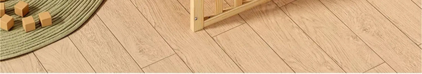 Crib Solid wood newborn baby cradle Multifunctional paint-free movable children's splicing bed air mattress 103 cm long