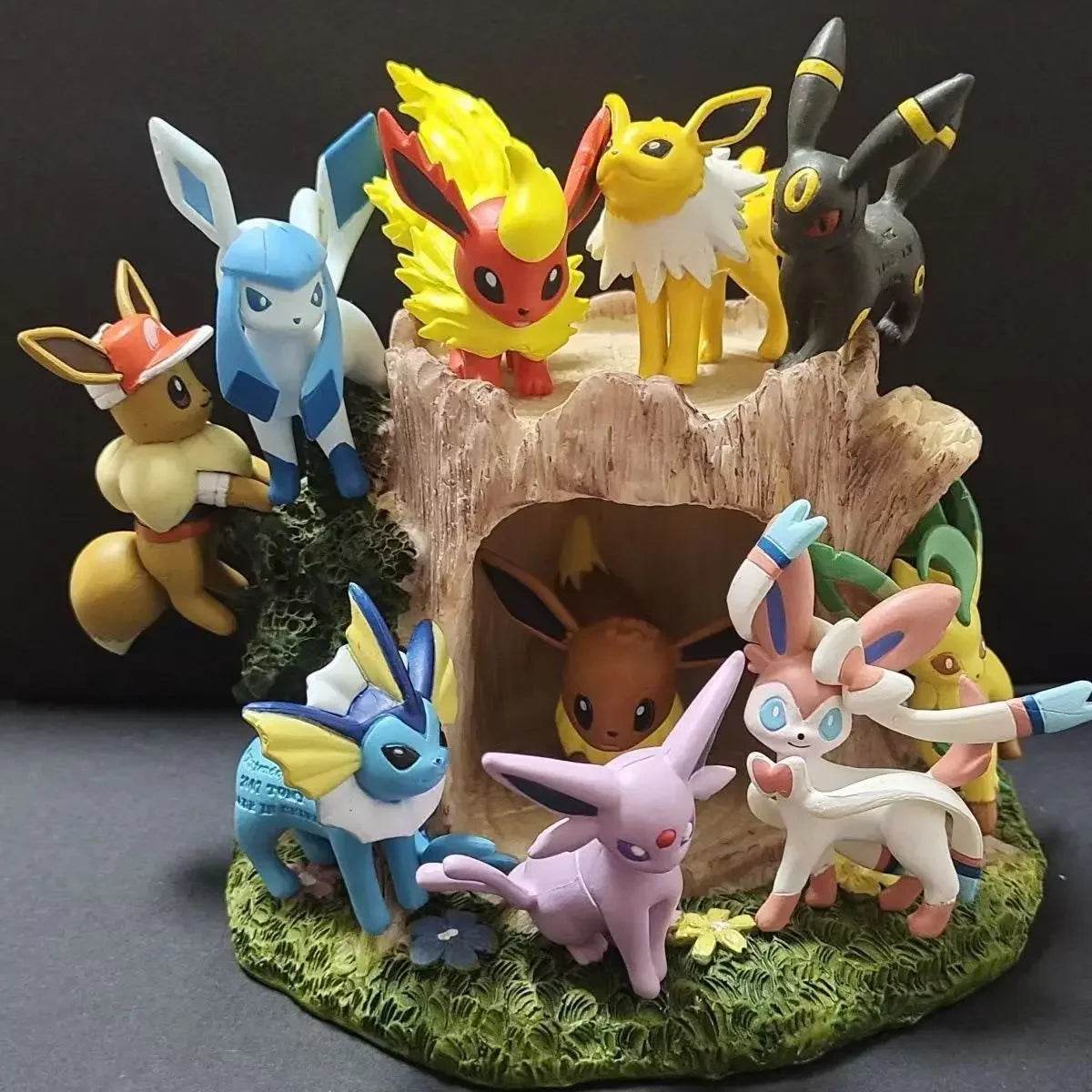 Pokemon Anime Figure Vulpix Scenes Version Figurine Toys PVC Model Collection Dolls surprise box mystery box gift for a child - AIAZ