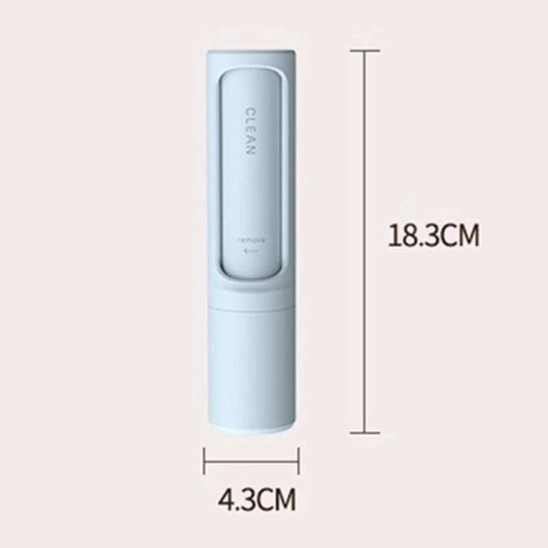 Electrostatic Carpet Floor Sweeper Brush Handheld Sofa Cleaning Roller for Bed Fluff with Trash Collector Household Cleaner