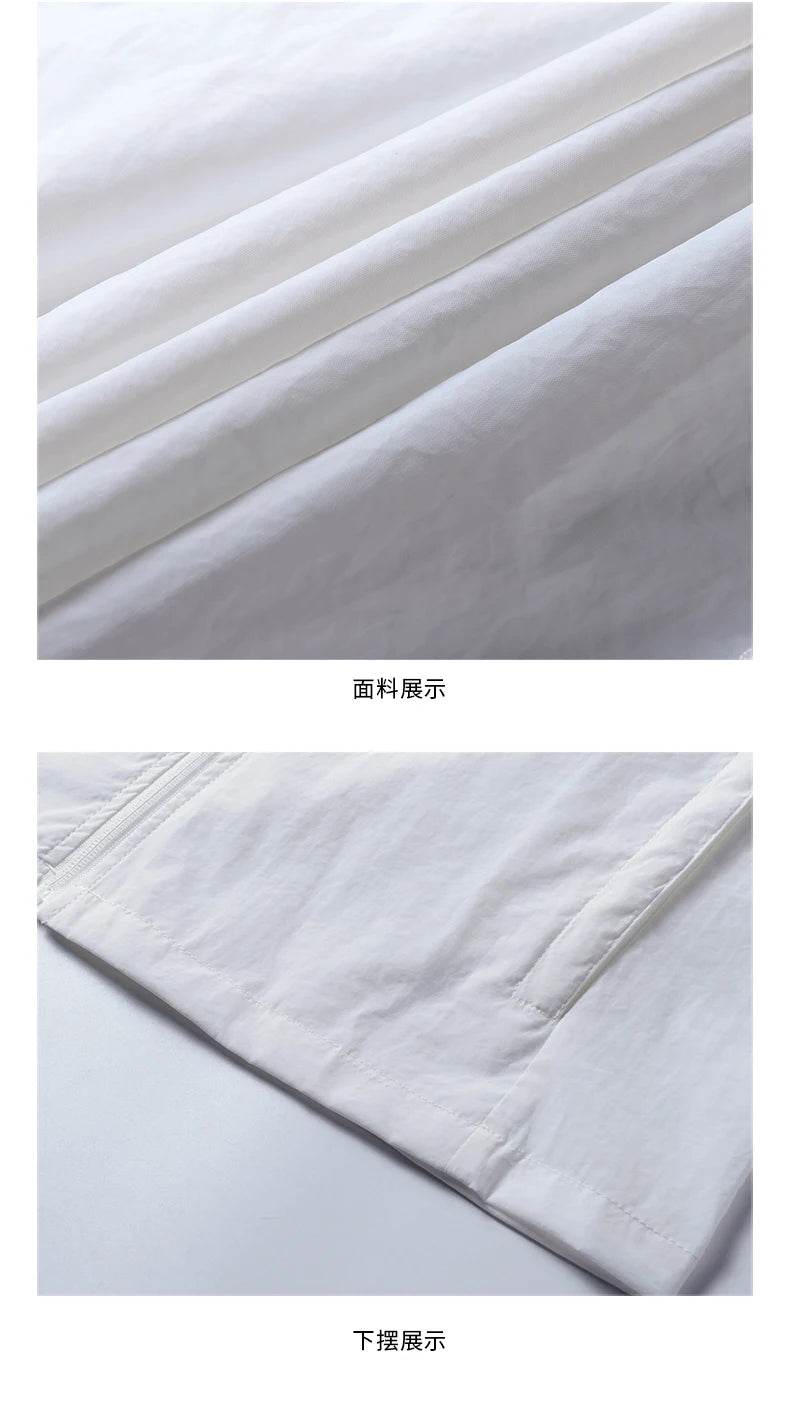 2025 Summer Hooded Jacket Men Women Sun Protection Clothing Fishing Hunting Clothes Quick Dry Skin Windbreaker - AIAZ