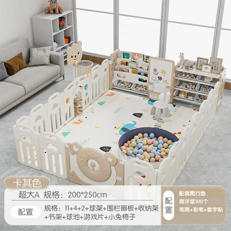 XL Fence Baby Fence Children's Game  Floor Baby Indoor Household Fence