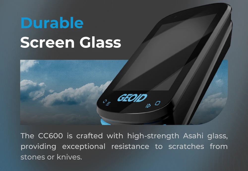 GEOID CC600 Color Screen Bike Computer Smart Navigation GPS Wireless Bicycle Speedometer WIFI ANT+ 11 Languages Cycling Odometer