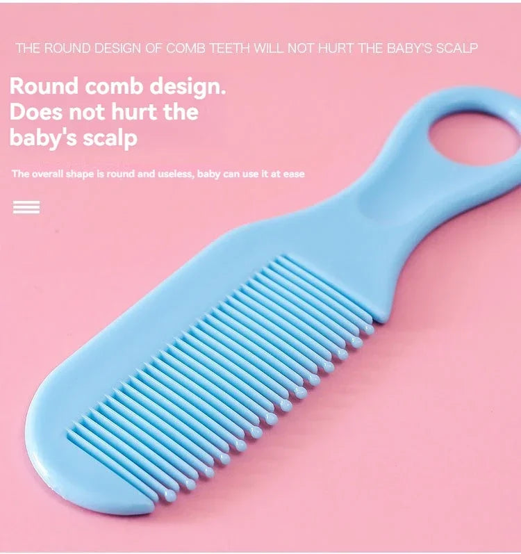 Hair Health Care Thermometer Grooming Brush Clipper Teether Toothbrush Kit Baby Essentials 10PCS Baby Nail Trimmer Care Set Kid