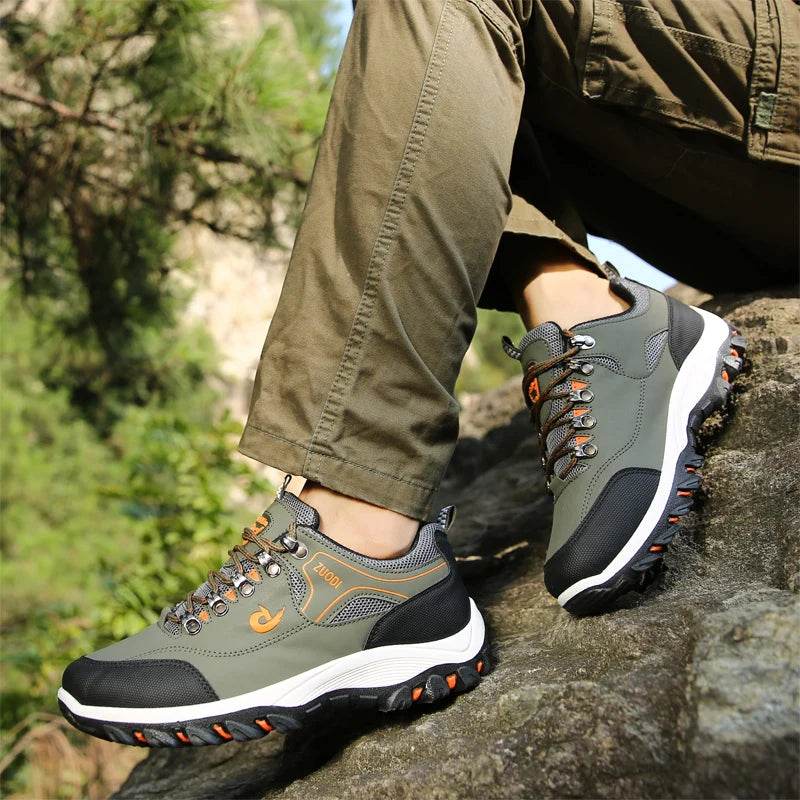 Men Shoes Leather Casual Shoes For Men Sneakers Spring Autumn Winter Shoes For Male Tennis Lightweight Walking Shoes - AIAZ