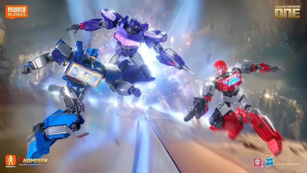 New Listed Blokees Transformers One Classic Class Soundwave Ironhide Shockwave Assembled figures Movable Model Blokees Group - AIAZ