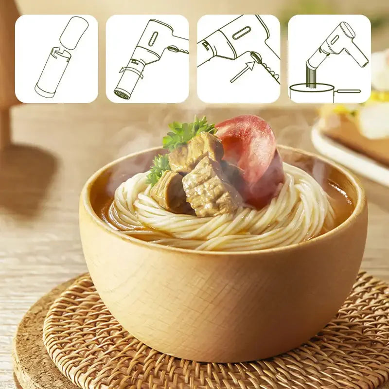 Household Electric Cordless Pasta Maker Machine Auto Noodle Maker for Kitchen 5 Pasta Shapes Detachable Easy Clean Pasta maker