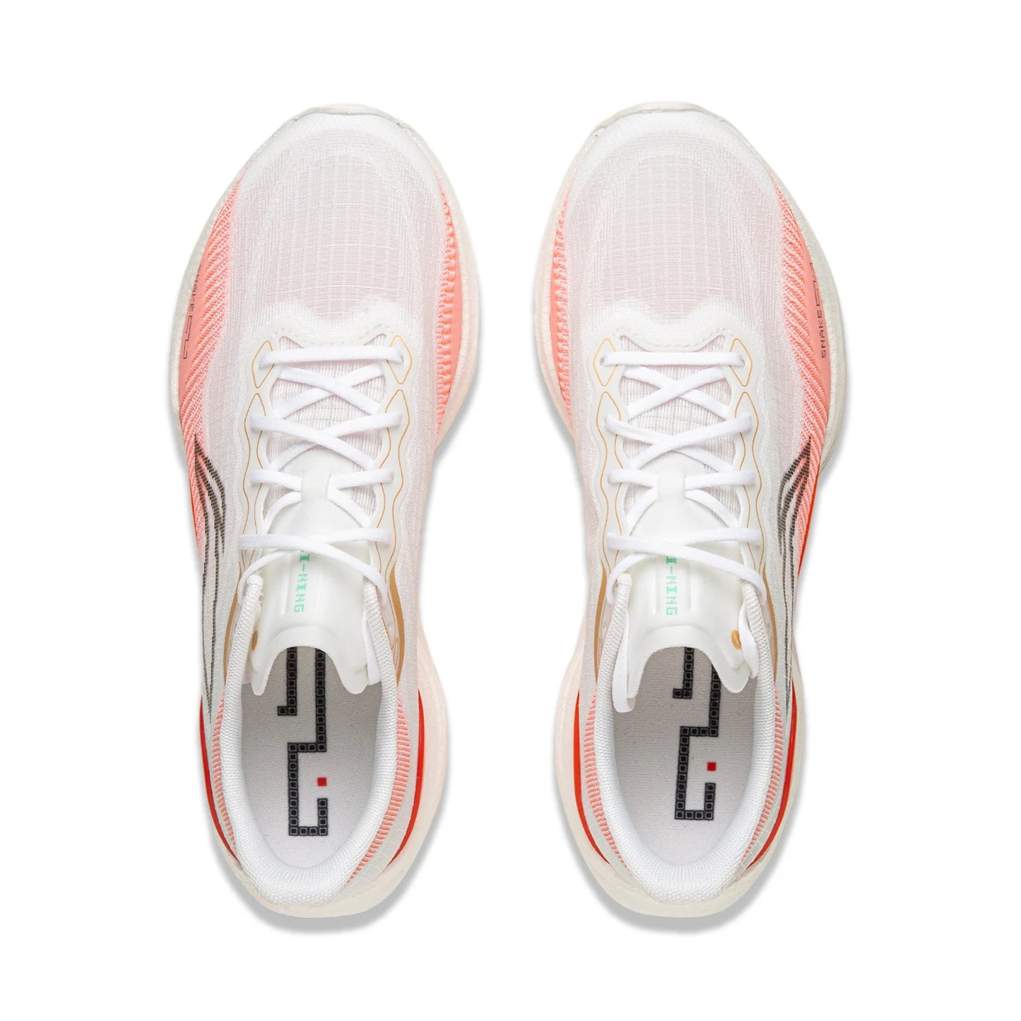 Li-Ning Women SUPER LIGHT 22 Light Running Shoes TEMPO BOUNSE Cushion BOOM FIBER LiNing Wearable Anti-Slip Sneakers ARBV002
