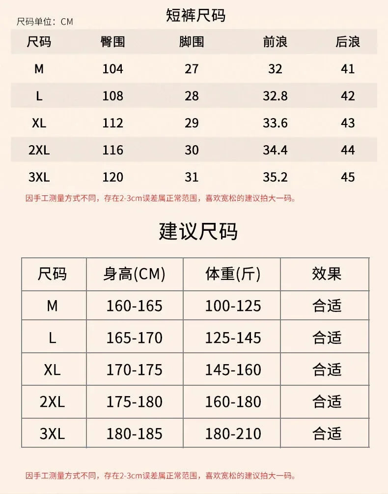 "2025 Men's Short-sleeved T-shirt + Sports Shorts Two-piece Summer Fashion Breathable Fitness Casual Jogging Set.