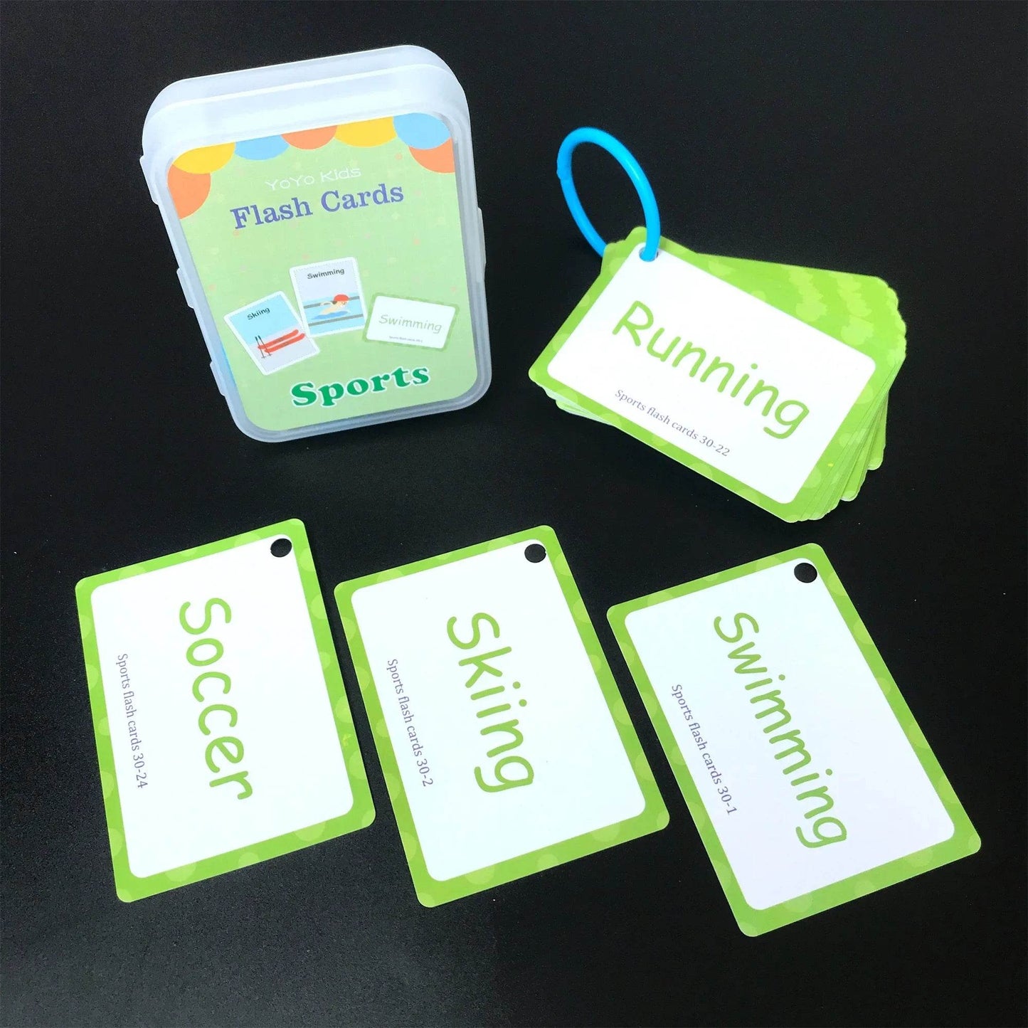Kids English Words Learning Flashcards Reading Enlightenment Cards Home School Educational Toys Montessori Teacher Teaching Aids - AIAZ