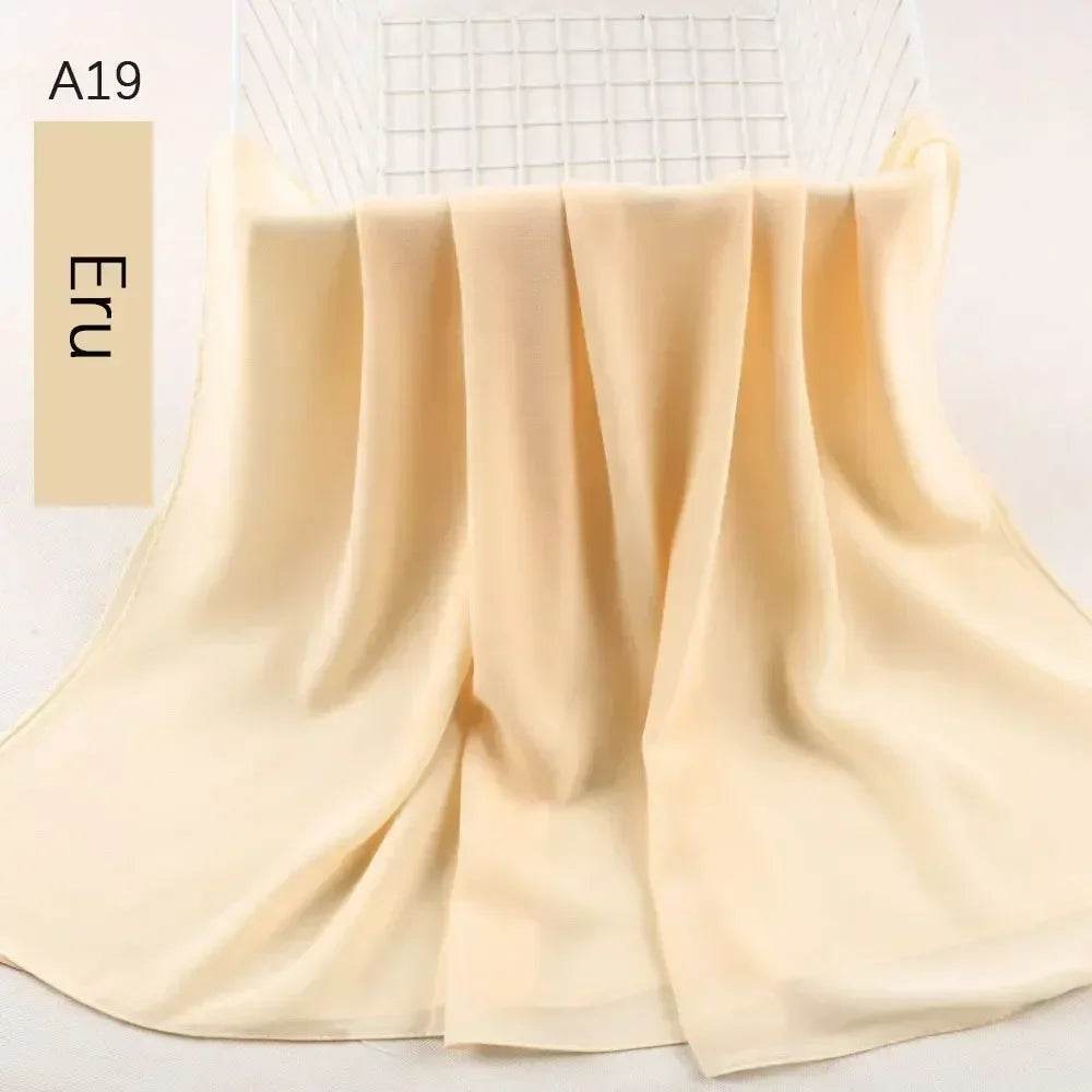 Muslim Women Chiffon Hijab Scarf Chiffon Soft Hijabs Shawl Long Scarves Wrap Headscarves For Muslim Fashion - AIAZ