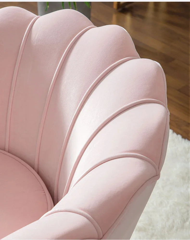 living room single Sofa Nordic Velvet Armchair Ergonomic design modern Corner small sofa luxury Relaxing chair Home furniture