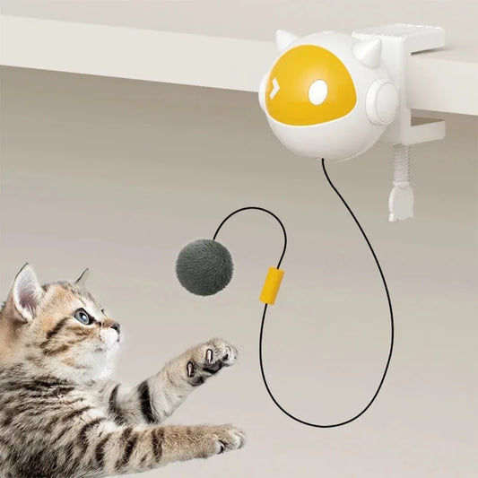 Automatic Lifting Cat Toy Ball Interactive Cat Ball Toy Electric Lifting Pet Toy Smart Pet Cat Ball Toys Cat Accessories