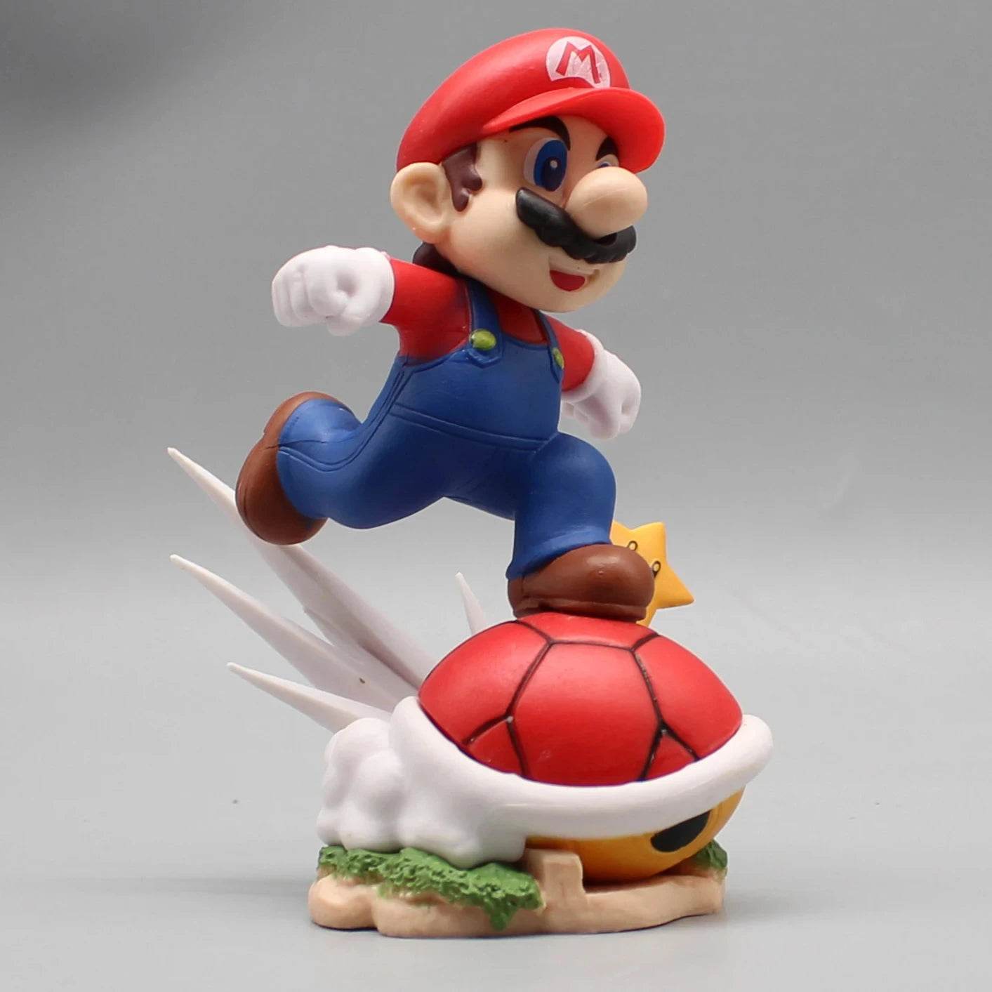 Super Mario Anime Figure Cartoon Grand Running Mario Bros anime Action Figurine PVC Statue Model Collection Desk Doll Toy Gifts - AIAZ