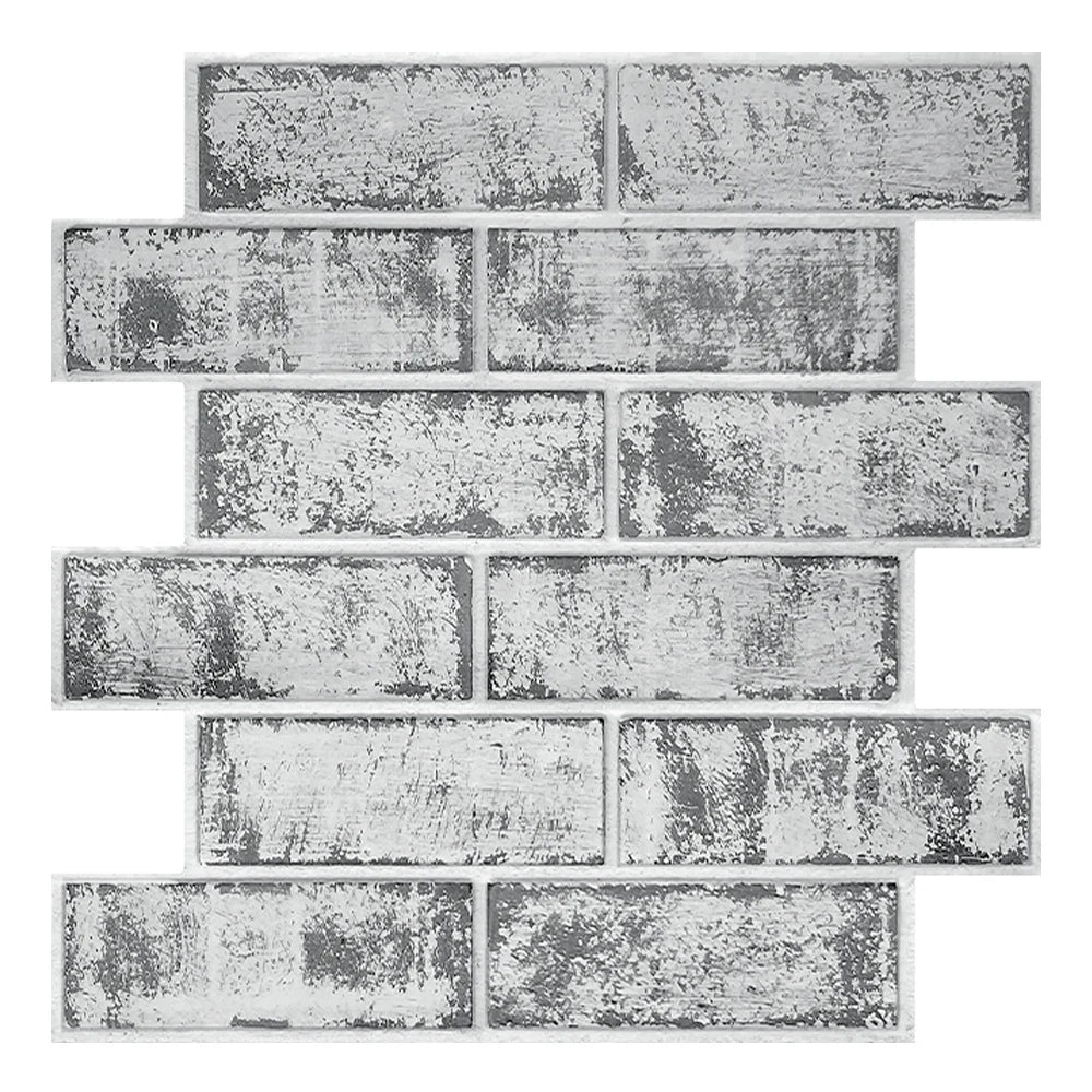 1/10pcs 3D Wall Sticker Self-adhesive Faux Brick Wall Panel Peel and Stick Kitchen Tile Backsplash Bathroom Wall Tile Sticker