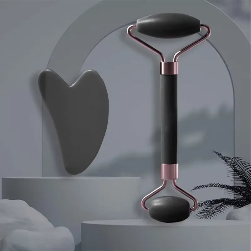 Roller & Gua Sha, Face Roller, Facial Roller Skin Care Tools Massager Resin Facial Massage For Face, Eyes, Neck, Body