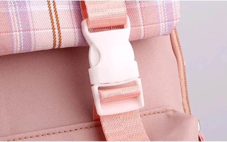 Stitch School Bags High School Student Backpack Female Large Capacity Junior High School Laptop Mochila Escolar - AIAZ