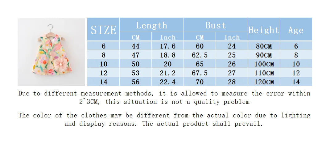 2 Pcs summer baby girl dress with sweet large flower doll collar sleeveless cotton dress paired with large flower crossbody bag