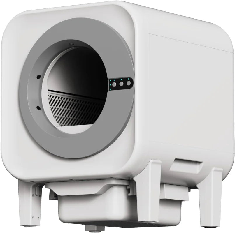 Intelligent Cat Litter Box, Cat Toilet, Electric APP Control Pet Litter Box, Large Size, Automatic Feces Shovel, Anti Splash